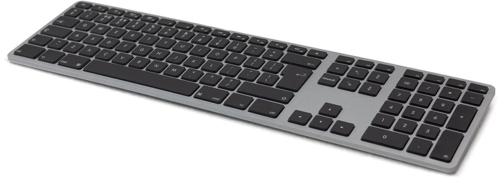Клавиатура проводная Matias Mac Space USB Grey (FK316B-UK) - изображение 2