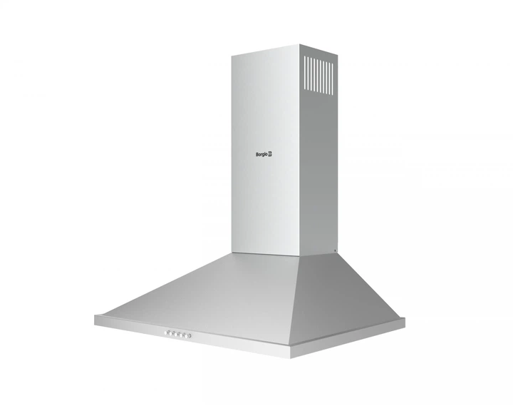 Витяжка купольна нержавійка BORGIO BKF (TR) 60 Inox (60 см, 850 м3/год, нержавіюча сталь) - изображение 2
