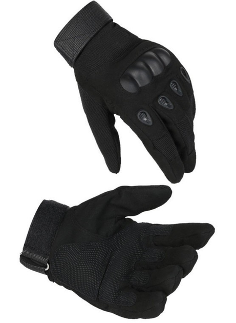 Тактические Перчатки Tactical Gloves PRO закрытые рукавицы черные размер XXL - изображение 1