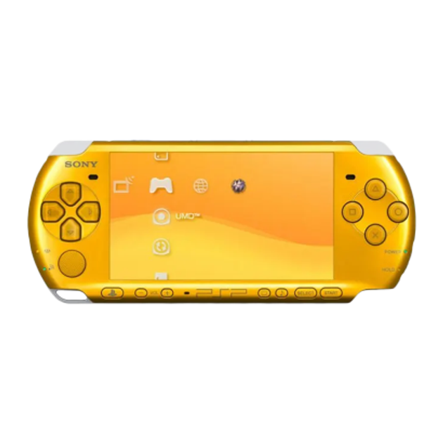 Консоль Sony PlayStation Portable Slim PSP-3ххх Bright Yellow Б/У ...