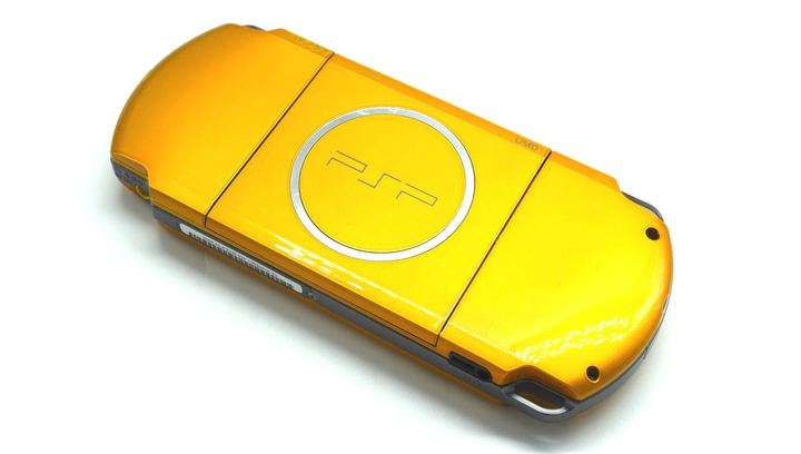 Консоль Sony PlayStation Portable Slim PSP-3ххх Bright Yellow Б/У - изображение 5