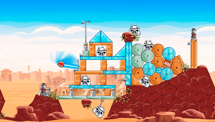 Игра Sony PlayStation 3 Angry Birds Star Wars Английская Версия Б/У - изображение 6