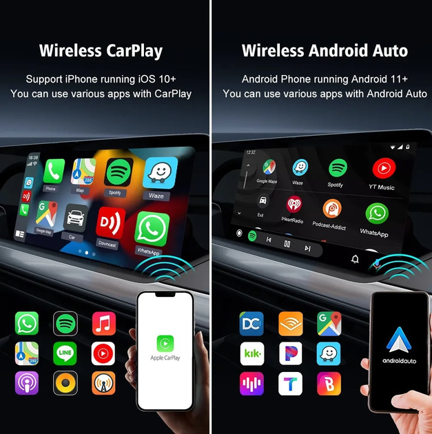 Адаптер CarlinKit 5.0 2air - адаптер для бездротового Apple CarPlay / Android Auto - зображення 2