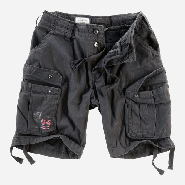 Тактичні шорти Surplus Airborne Vintage Shorts 07-3598-03 M Чорні - зображення 1