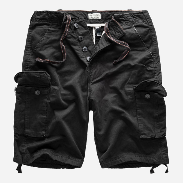 Тактичні шорти Surplus Vintage Shorts 07-5596-03 M Чорні - зображення 1