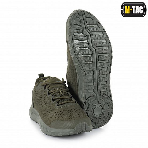 Тактические кроссовки M-Tac Summer Pro 41 олива - изображение 2
