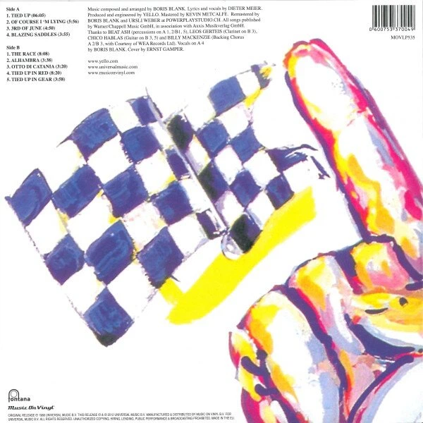 Виниловая пластинка Yello - Flag 180 Gram - изображение 2