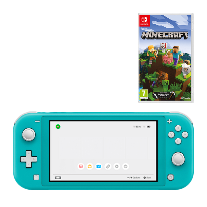 Набір Консоль Nintendo Switch Lite 32GB (045496452711) Turquoise +
