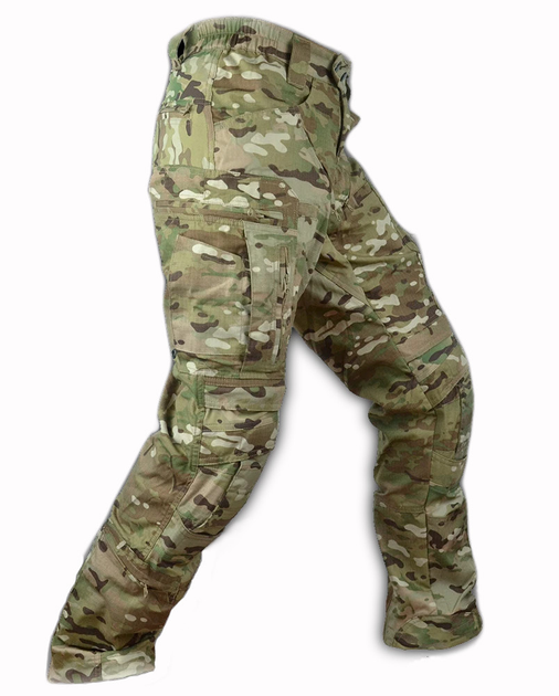 Тактичні штани з наколінниками ASAЕ Greta 44 Мультикам - зображення 2