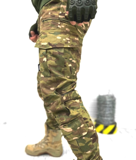 Тактичні брюки військові ТМ2 Rip Stop 44 Мультикам - зображення 2