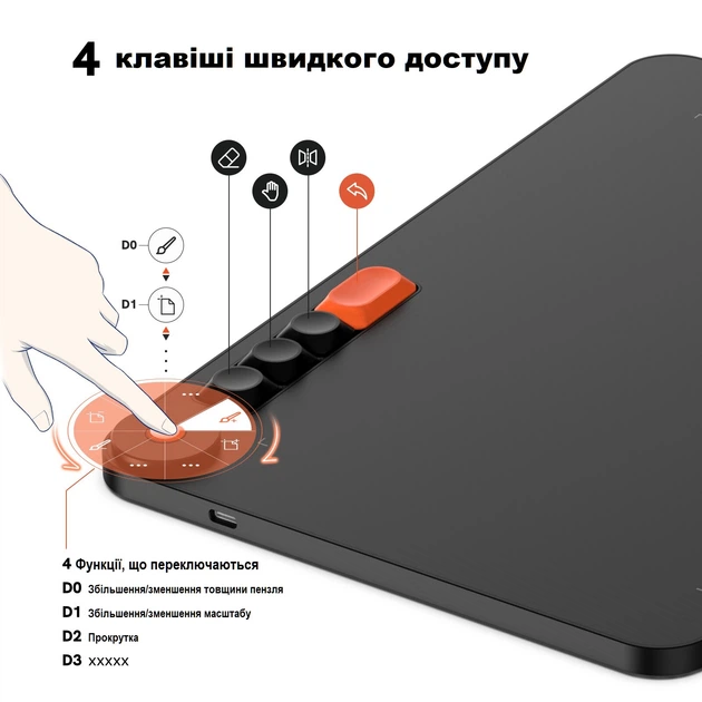 Графический планшет Veikk Voila L - изображение 2