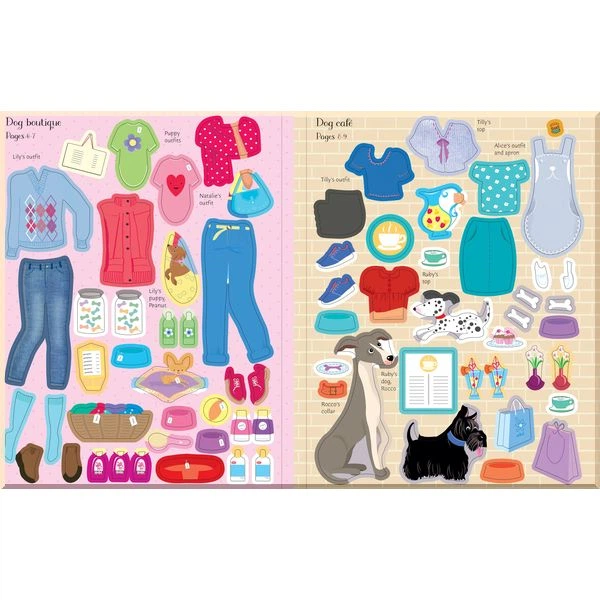 Usborne Sticker Dolly Dressing Dogs and Puppies. Fiona Watt.  ISBN:9781801313179  , ,   -  ROZETKA  : KIDDOS