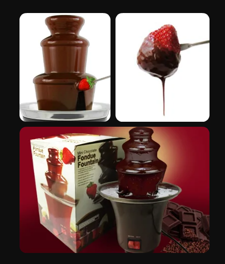 Мини Шоколадный фонтан MINI CHOCOLATE FONTAINE - изображение 2