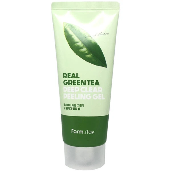 Пилинг-скатка Farmstay Real Deep Clear Peeling Gel Зелений чай, 100 мл - Фото 1 Пилинг-скатка Farmstay Real Deep Clear Peeling Gel Зелений чай, 100 мл - изображение 1