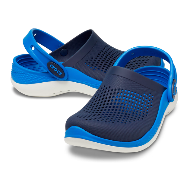 Сабо Crocs Kids Literide 360 Clog 28 р 16.7-17.4 см Детские Темно синие 207021-C11 Navy/Bright Cobalt - Фото 3 Сабо Crocs Kids Literide 360 Clog 28 р 16.7-17.4 см Детские Темно синие 207021-C11 Navy/Bright Cobalt - изображение 3