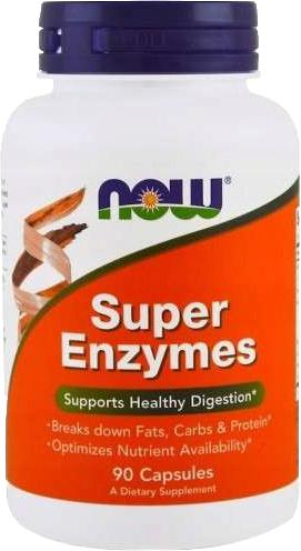 Харчова добавка Now Foods Super Enzymes 90 к (733739029638) - зображення 1