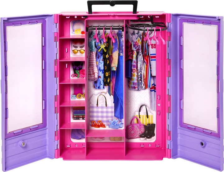 Lalka Barbie Barbie Szafa + Akcesoria (194735089550) - obraz 4