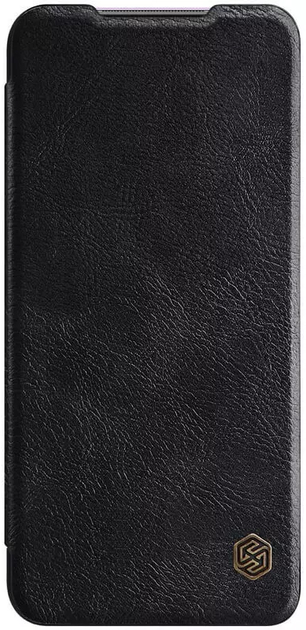 Etui z klapką Nillkin Qin Leather do Xiaomi Redmi 10X 5G/10X Pro 5G Czarny (NN-QLC-XR10X/BK) - obraz 1