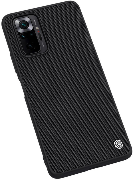 Чохол Nillkin Textured для Xiaomi Redmi Note 10 Pro/Max Black (NN-TC-RN10P/BK) - зображення 4