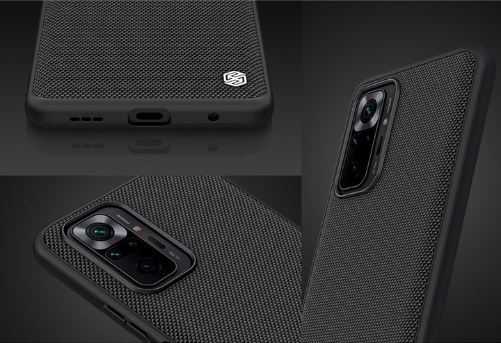 Чохол Nillkin Textured для Xiaomi Redmi Note 10 Pro/Max Black (NN-TC-RN10P/BK) - зображення 8