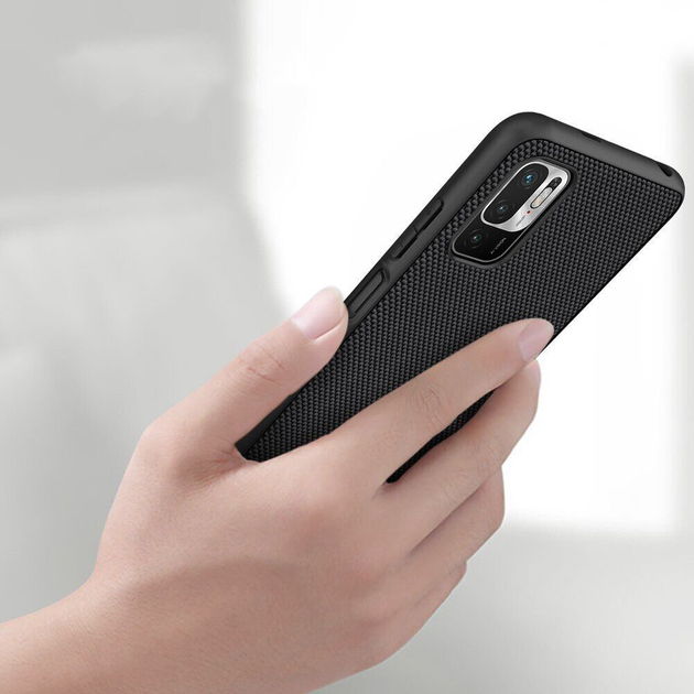Etui Nillkin Textured do Xiaomi Redmi Note 10 5G Czarny (NN-TC-XRN10/BK) - obraz 4