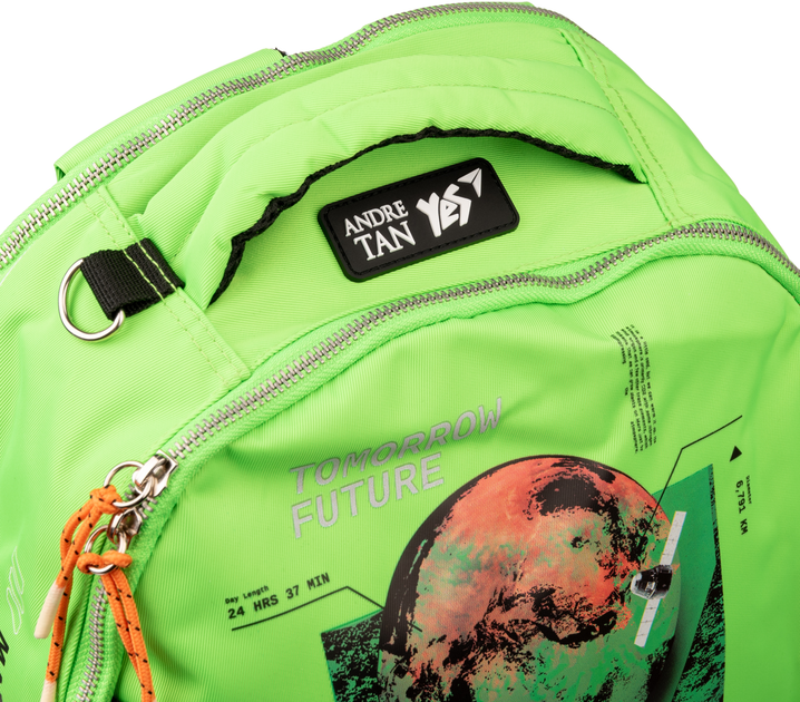 Рюкзак YES by Andre Tan T-131 Space 46х31х14 см 20 л Green (559049) (4820258570423) - зображення 15
