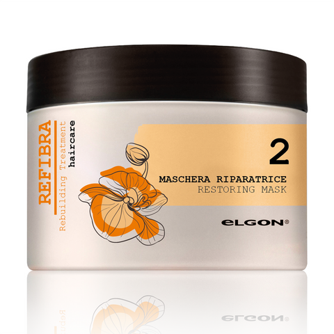 Реструктурирующая и глубоко питательная маска Elgon Refibra Restoring Mask, 500 мл - Фото 1 Реструктурирующая и глубоко питательная маска Elgon Refibra Restoring Mask, 500 мл - изображение 1