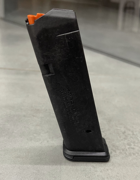 Магазин GLOCK Magpul Чорний на 17 набоїв, PMAG 17 GL9 калібр 9x19mm Parabellum (MAG546) - зображення 1