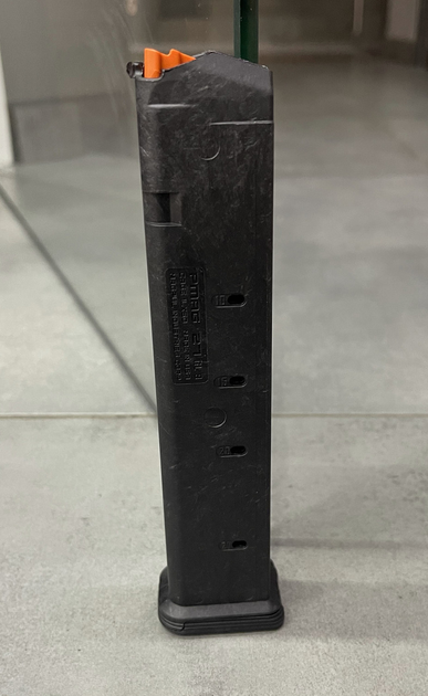 Магазин GLOCK Magpul Черный на 27 патронов, PMAG 27 GL9 калибр 9x19 mm Parabellum (MAG662) - изображение 2