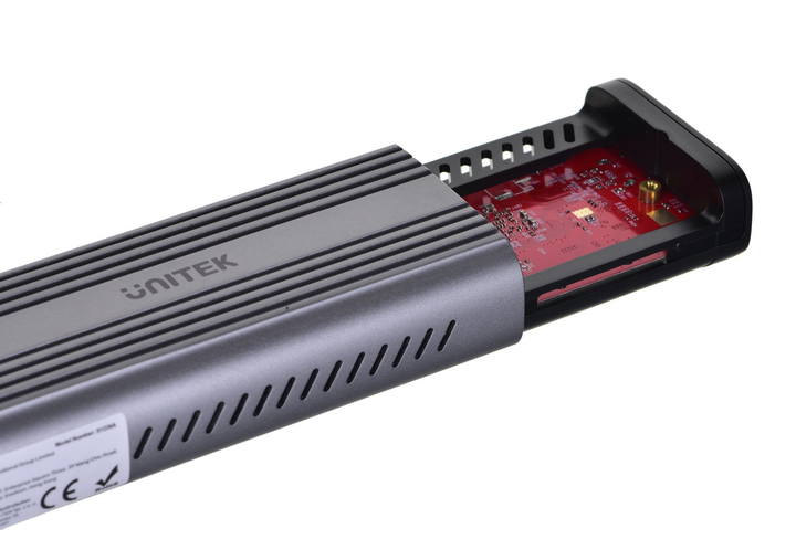 Zewnętrzna kieszeń Unitek SolidForce Reefer Pro na M.2 SSD NVMe (PCIe) USB 4.0 (S1226A) - obraz 6