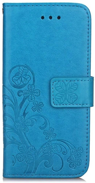 Чехол Clover для Nokia 3 / TA-1032 Книжка кожа PU с визитницей голубой - Фото 2 Чехол Clover для Nokia 3 / TA-1032 Книжка кожа PU с визитницей голубой - изображение 2