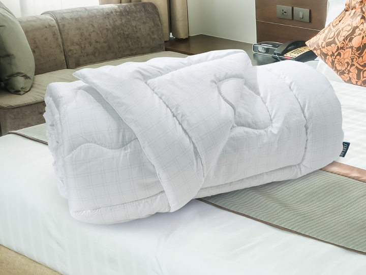 Ковдра Dormeo всесезонна полуторна 155х210 Wellsleep Advanced Карбон (7630033948333) - Фото 3 Ковдра Dormeo всесезонна полуторна 155х210 Wellsleep Advanced Карбон (7630033948333) - зображення 3