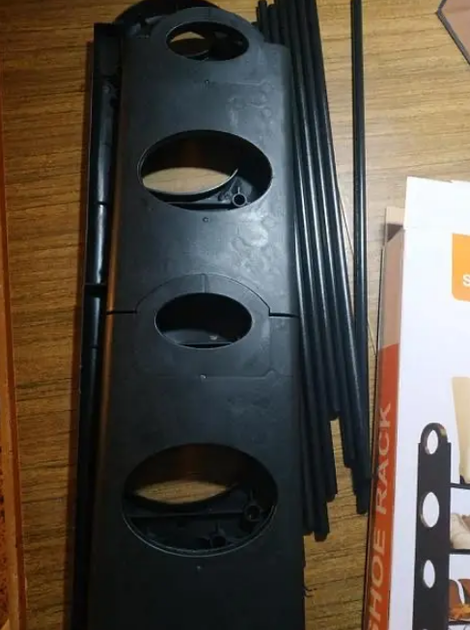Стелаж підлоговий для взуття на 4 полиці Shoe Rack полиця стійка взуттєва в передпокій - зображення 8