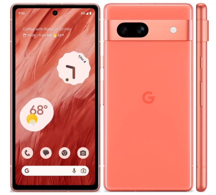 Смартфон Google Pixel 7a 8/128GB Coral – фото, отзывы, характеристики в ...