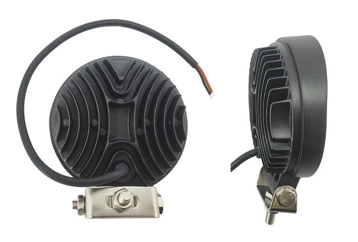 Круглые LED фары БЛИЖНИЙ \ ДАЛЬНИЙ. светодиодные лэд фары 42W.12-24-80V. OSRAM, CREE. - изображение 2