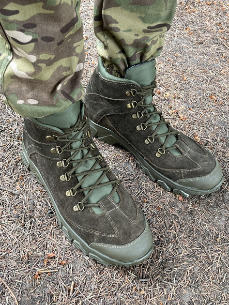 Тактические Ботинки Военные Летние Берцы 43 Олива - изображение 1