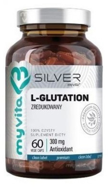 Myvita Silver L-Glutation Zredukowany 60 kapsułek Vege (5903021593207) - obraz 1