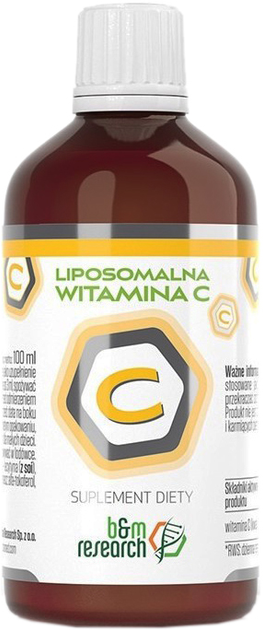 B&M Research Witamina C 100 ml Liposomalna (5900378603320) - obraz 1