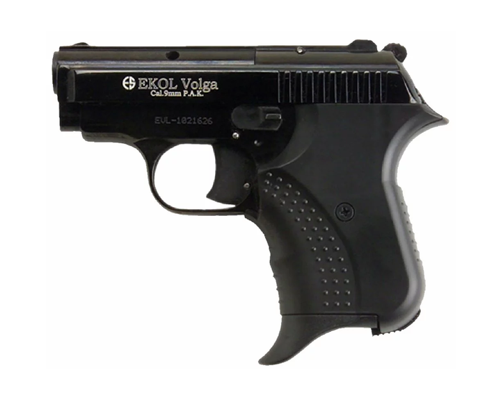 Пистолет сигнальный EKOL VOLGA black к.9 mm - изображение 1