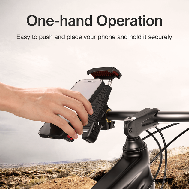 Держатель JOYROOM Phone Holder For Bicycle and Motorcycle JR-ZS264 |360°, 4.7-6.8"| черный - изображение 2