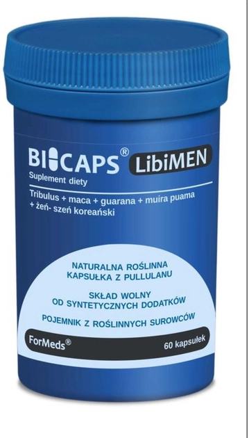 Харчова добавка Formeds Bicaps Libimen 60 капсул Sexual Performance (5903148620435) - зображення 1