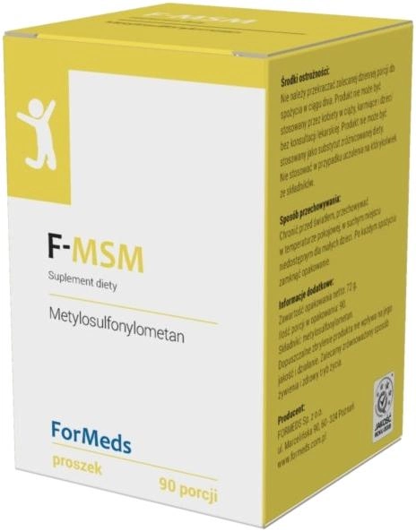 Харчова добавка Formeds F-MSM для суглобів (5902768866421) - зображення 1