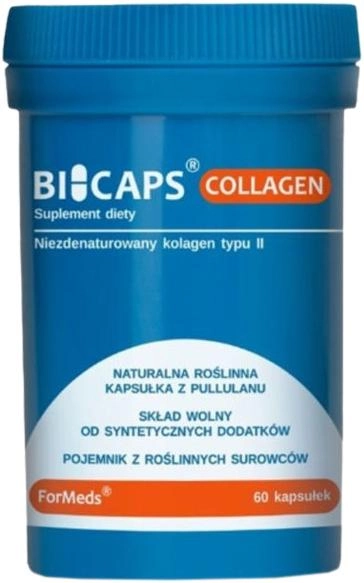 Харчова добавка Formeds Bicaps Collagen 60 капсул Суглоби (5902768866995) - зображення 1