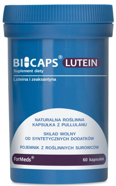 Formeds Bicaps Lutein 60 kapsułek Wzrok (5903148620107) - obraz 1