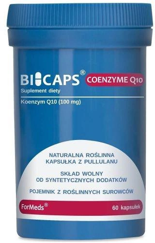 Formeds Bicaps Coenzyme Q10 60 kapsułek Ubichnon (5903148621142) - obraz 1