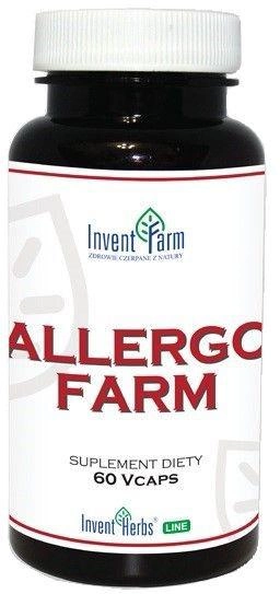 Харчова добавка Invent Farm Allergo Farm 60 капсул Алергія (5907751403560) - зображення 1