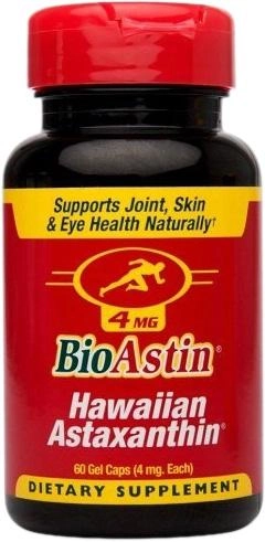 Харчова добавка Kenay Bioastin Астаксантин 4 мг 60 капсул (732894035089) - зображення 1