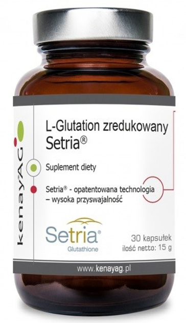 Kenay L-Glutation Zredukowany Setria 30 kapsułek (5900672153729) - obraz 1