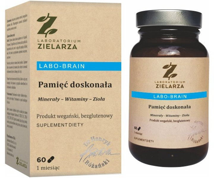 Labo Brain Pamięć Doskonała Laboratorium Zielarza (5907720700065) - obraz 1