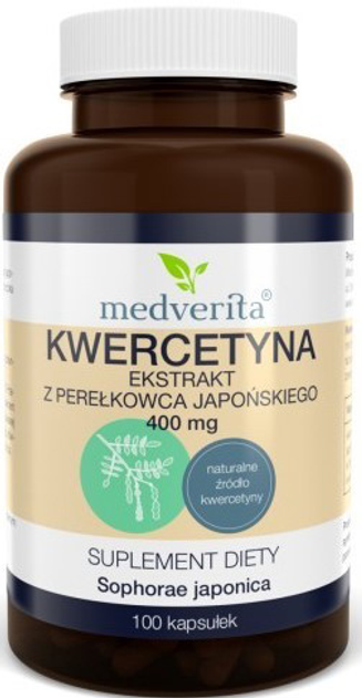 Medverita Kwercetyna 400mg 100 kapsułek (5900718340663) - obraz 1